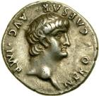 Nero. Silver Denarius (3.5g), AD 54-68. AEF