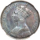 Great Britain. Gothic Crown, 1847. NGC PF63