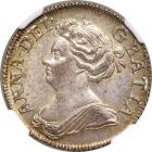 Great Britain. Shilling, 1708. NGC MS64