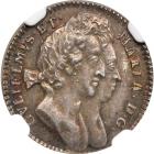 Great Britain. Threepence, 1694. NGC MS64