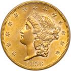 1856-S $20 Liberty. PCGS MS62