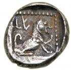 Samaria. Circa 4th Century BCE. Silver Obol (0.7g). AEF - 2