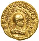 Aksumite Kingdom. Endubis. ca. AD 270/90-330, Gold Unit (2.6g). EF