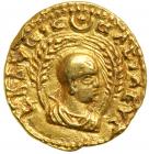 Aksumite Kingdom. Endubis. ca. AD 270/90-330, Gold Unit (2.6g). EF - 2