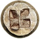 Ionia, Phokaia. Electrum Hekte (2.5g), ca. 387-326 BC.. VF - 2