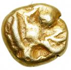 Ionia, Uncertain mint. Electrum 1/48 Stater (0.3g), ca. 600-550 BC.. VF