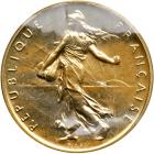 France. Piefort Gold 1 Franc, 1979. UNC