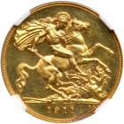 Great Britain. Proof Half Sovereign, 1911. NGC PF64 - 2