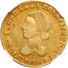Ecuador. 4 Escudos, 1836-FP. NGC EF
