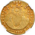 Ecuador. 4 Escudos, 1836-FP. NGC EF - 2