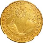 Ecuador. 8 Escudos, 1838-ST. NGC EF - 2