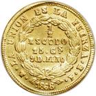 Bolivia. ½ Escudo, 1868-FE. AEF - 2