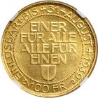 Switzerland. 100 Francs, 1939-B. NGC MS65 - 2