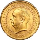 Dominican Republic. 30 Pesos, 1955. NGC MS62