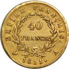 France. 40 Francs, 1811-A (Paris). VF - 2