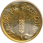 France. Gold Piefort 1 Centime, 1974. PF