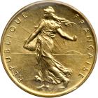 France. Gold Piefort 1 Franc, 1974. PF