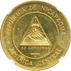 Nicaragua. 50 Cordobas, 1967. NGC MS64 - 2