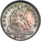 1857 Liberty Seated Half Dime. NGC PF64