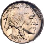 1937 Buffalo Nickel. PCGS PF67