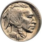 1931-S Buffalo Nickel. PCGS MS66