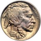 1935-D Buffalo Nickel. PCGS MS66