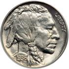 1936 Buffalo Nickel. PCGS MS66