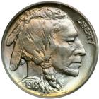 1918-D Buffalo Nickel. PCGS MS66