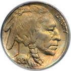 1921-S Buffalo Nickel. PCGS MS66