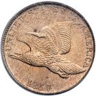 1857 Flying Eagle Cent. PCGS MS65