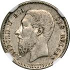 Belgium. 50 Centimes, 1868. NGC AU50