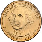 2007-P. Washington Pos A Satin. Weak Edge Lettering. PCGS MS66