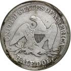 1848 Liberty Seated Half Dollar - 2