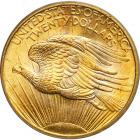 1908 $20 St. Gaudens. No motto. PCGS MS65 - 2