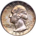 1957 Washington Quarter Dollar. PCGS MS67