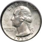 1934 Washington Quarter Dollar. Heavy motto. PCGS MS66