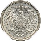 Germany. 10 Pfennig, 1914-E. NGC MS66