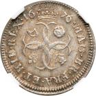 Great Britain. 4 Pence, 1676. NGC AU55 - 2