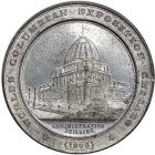 1892 Administration Building - Landing of Columbus medal. Eglit-54.