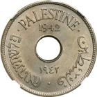 Palestine. 10 Mils, 1942. NGC MS65