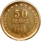 Sénégal. 50 Francs, 1968. PCGS PF66 - 2