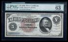 1886, $5 Silver Certificate