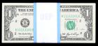 2006 $1 Federal Reserve Notes . Bundle of $100 Notes with SEQUENTIAL Serial Numbers