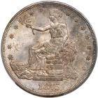 1875-CC Trade Dollar. PCGS MS64