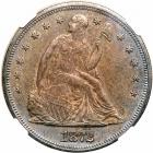 1872 Liberty Seated Dollar. NGC MS62