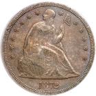 1872-S Liberty Seated Dollar. PCGS EF40