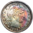 1892 Barber Quarter Dollar. PCGS MS67