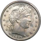 1897-S Barber Half Dollar. PCGS MS63