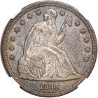 1843 Liberty Seated Dollar. NGC MS61