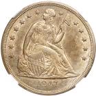 1847 Liberty Seated Dollar. NGC MS62